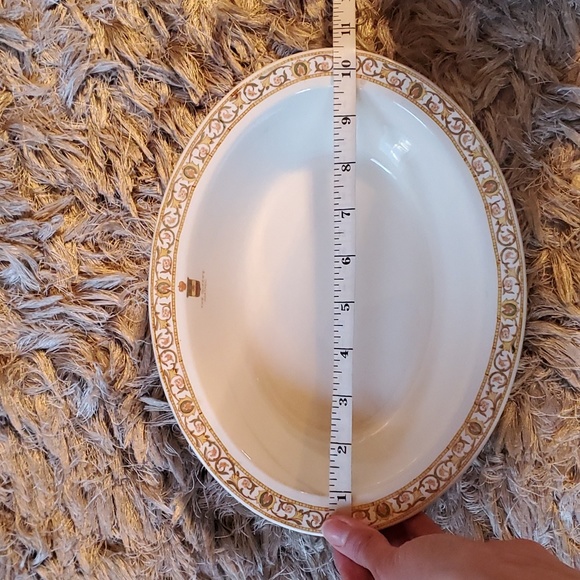 Vintage Ridgways England Restaurant ware The Queen's Montreal oval bowl - Picture 5 of 10